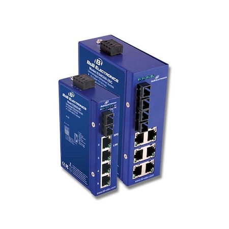 ETN UNMANAGED SWITCH 4 COPPER,4 MULTI-MODE SC WT